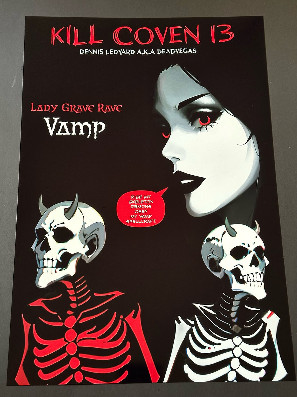 Vamp ( Lady Grave Rave ) & The Skeleton Demons