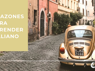 Razones para aprender italiano este 2021