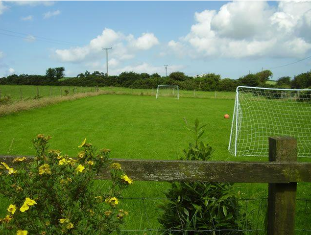 Football pitch Trenewydd