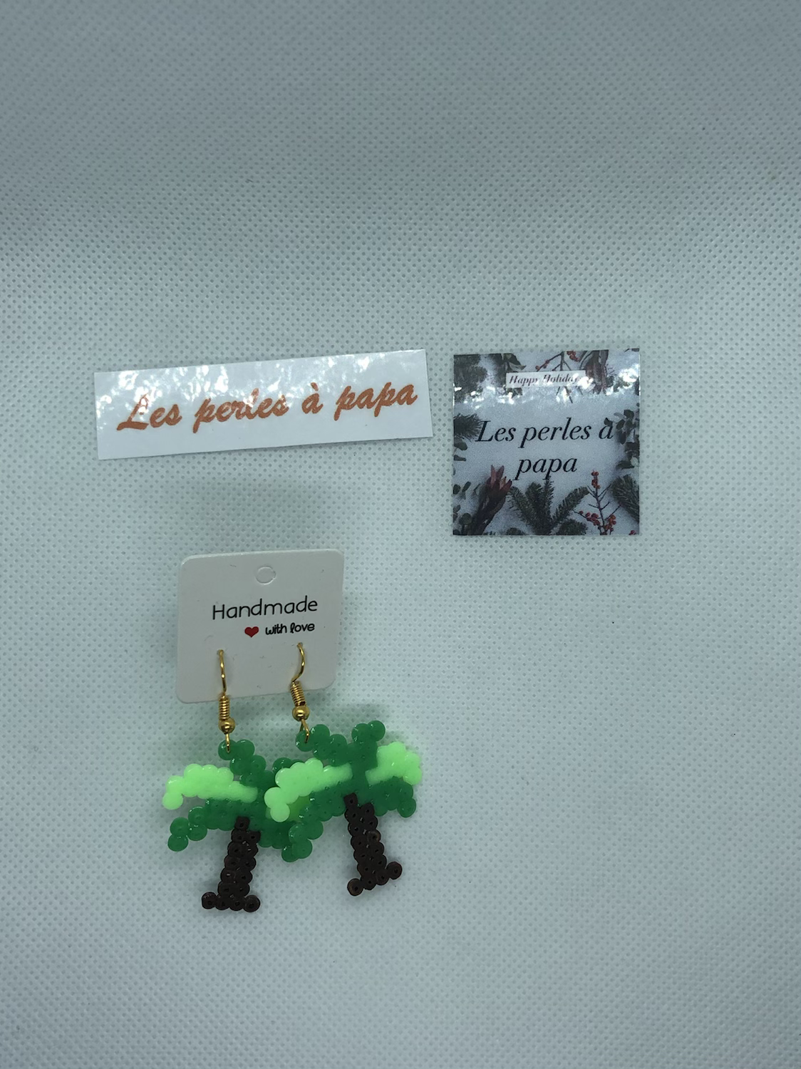 Boucle d’oreille Palmier