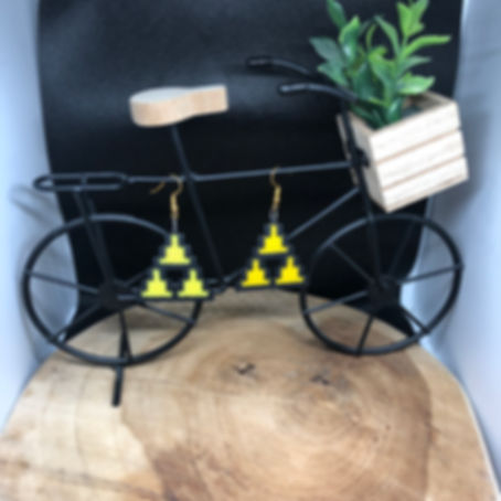 Boucle d'oreille Triforce Zelda