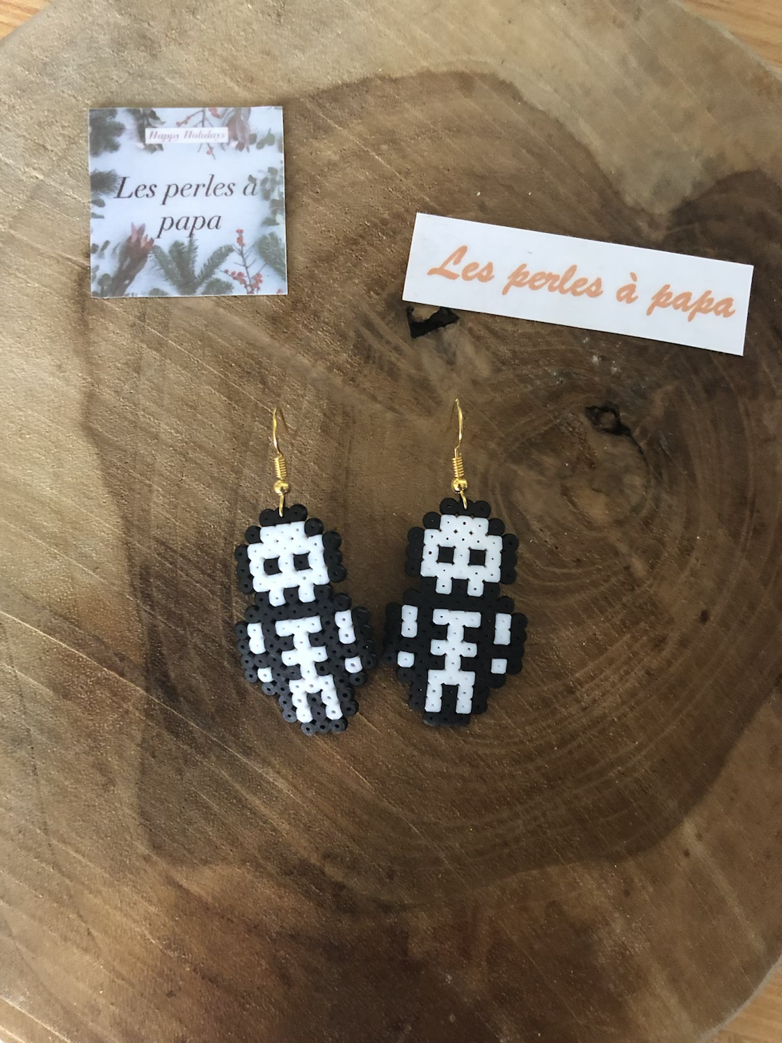 Boucle d’oreille Squelette