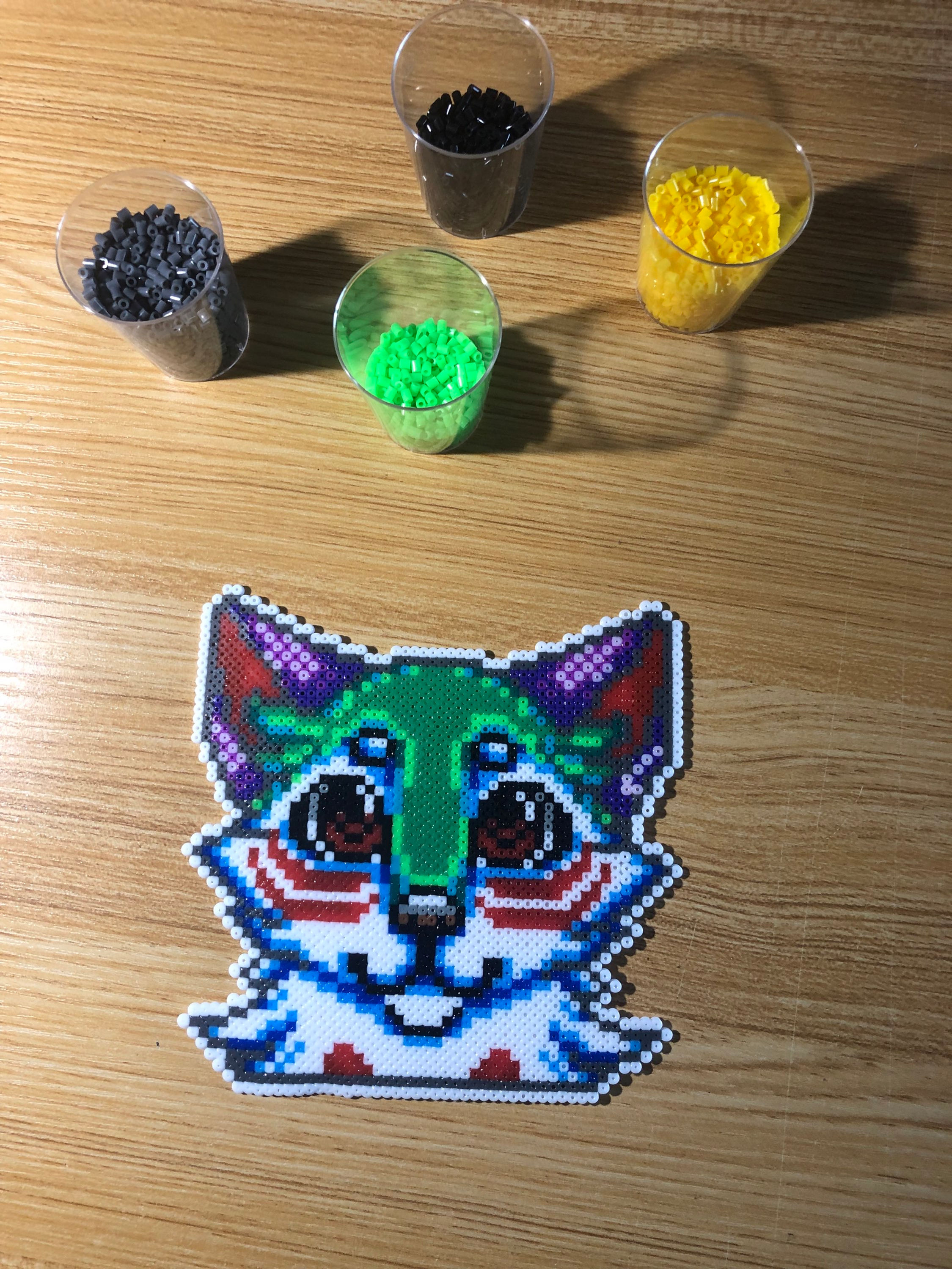 Grand Chat Multi-Couleur