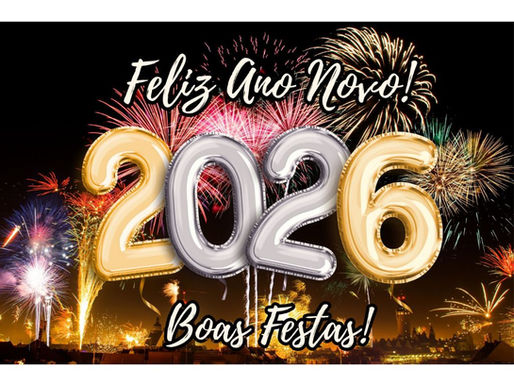Feliz Natal, boas festas e feliz 2026