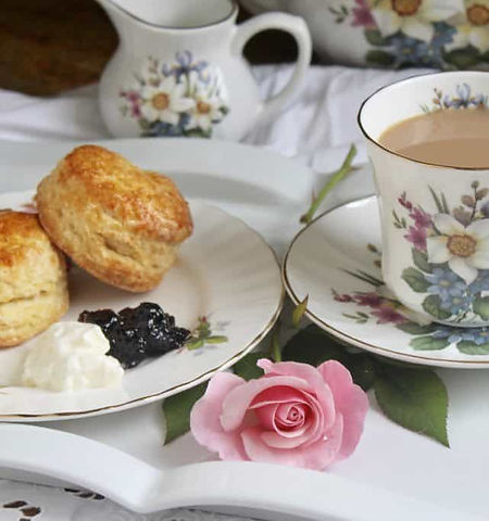 Tea and scones