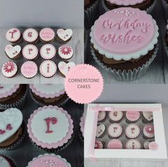 Personalised Celebration Cupcakes
