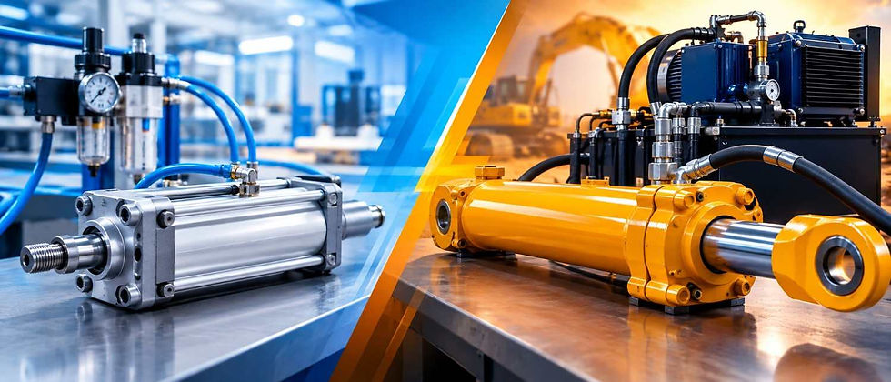 Pneumatic Cylinders vs Hydraulic Cylinders: Which Should You Use?