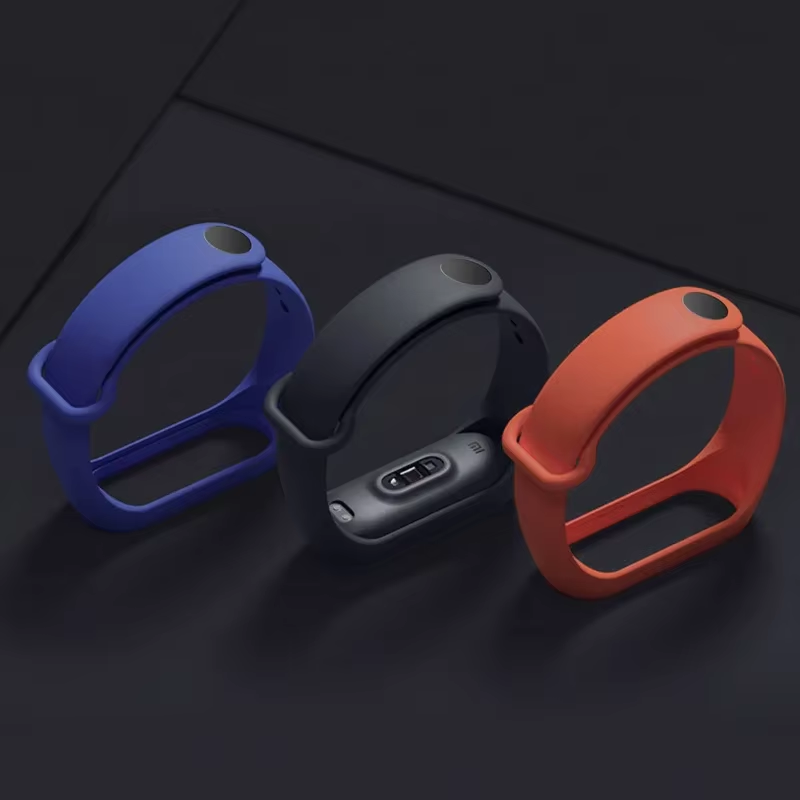 Thumbnail: Strap for Xiaomi Mi Band 3 4 5 6 7 Sport Bracelet Silicone Wrist Strap for Xiaom