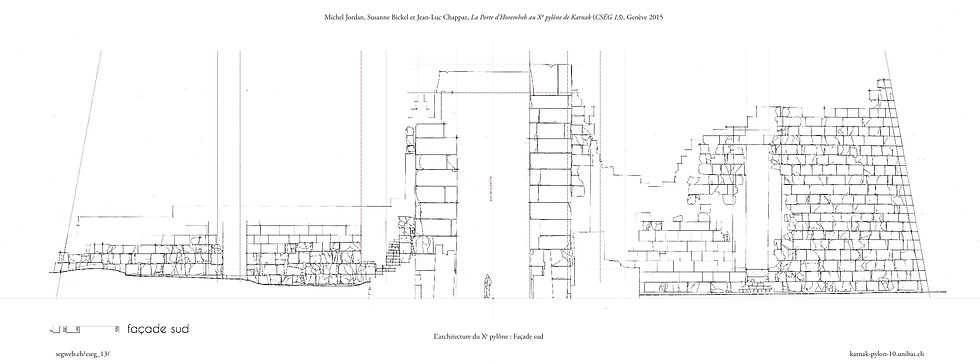 Architecture du Xe pylône