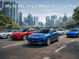 Why for EVs, Forged Wheels Make Even More Sense Than Traditional Vehicles