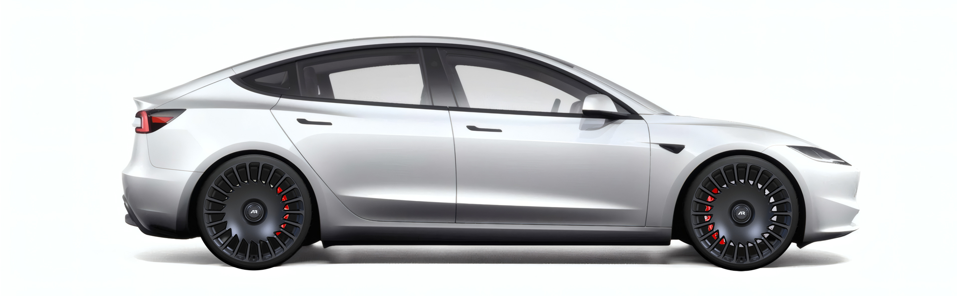 Tesla Model 3 with Aura Forged Aero-Forged AF-01 Wheels