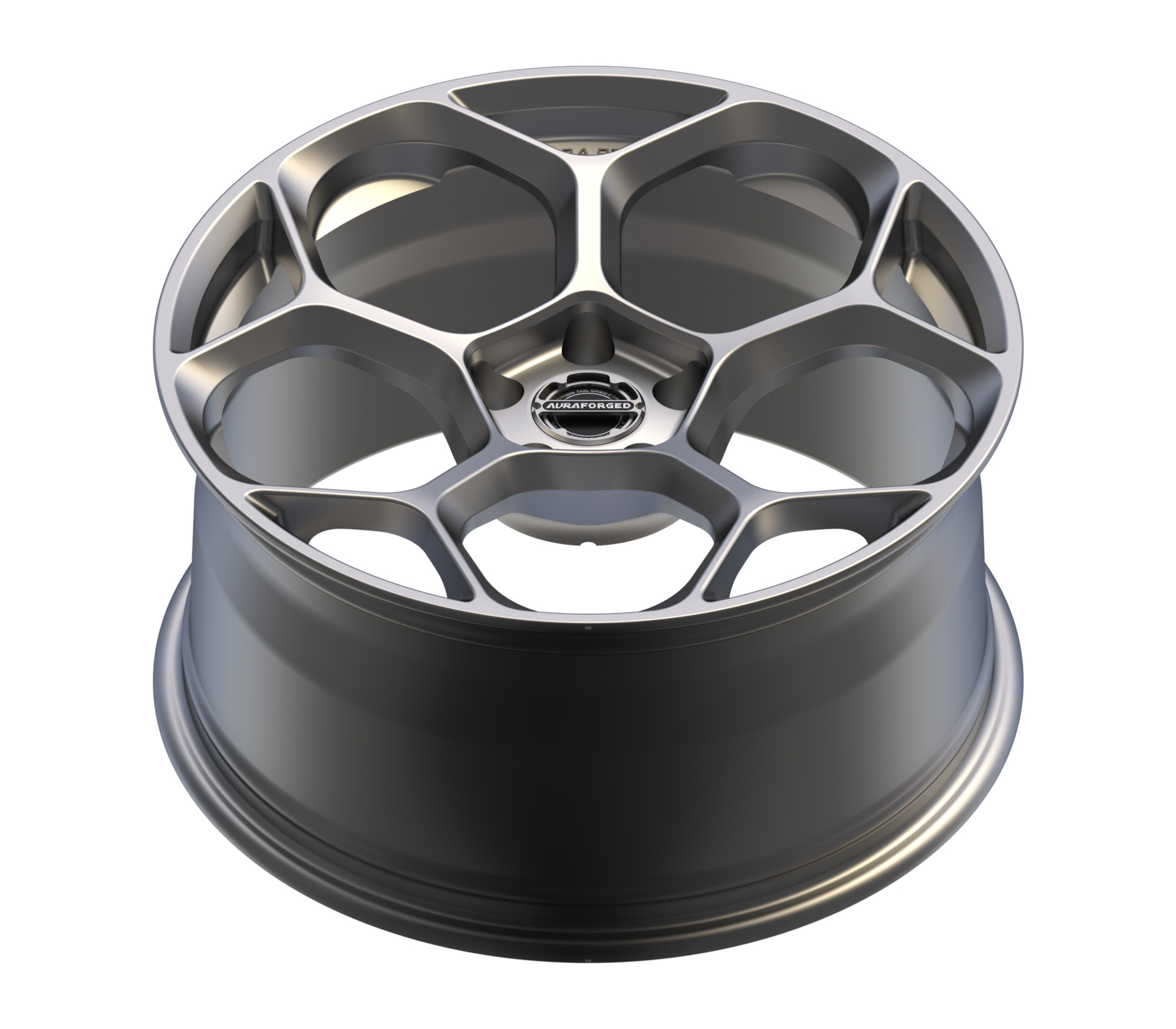 Grey Porsche 911  in Aura Forged Precision P765 Custom Forged Wheels