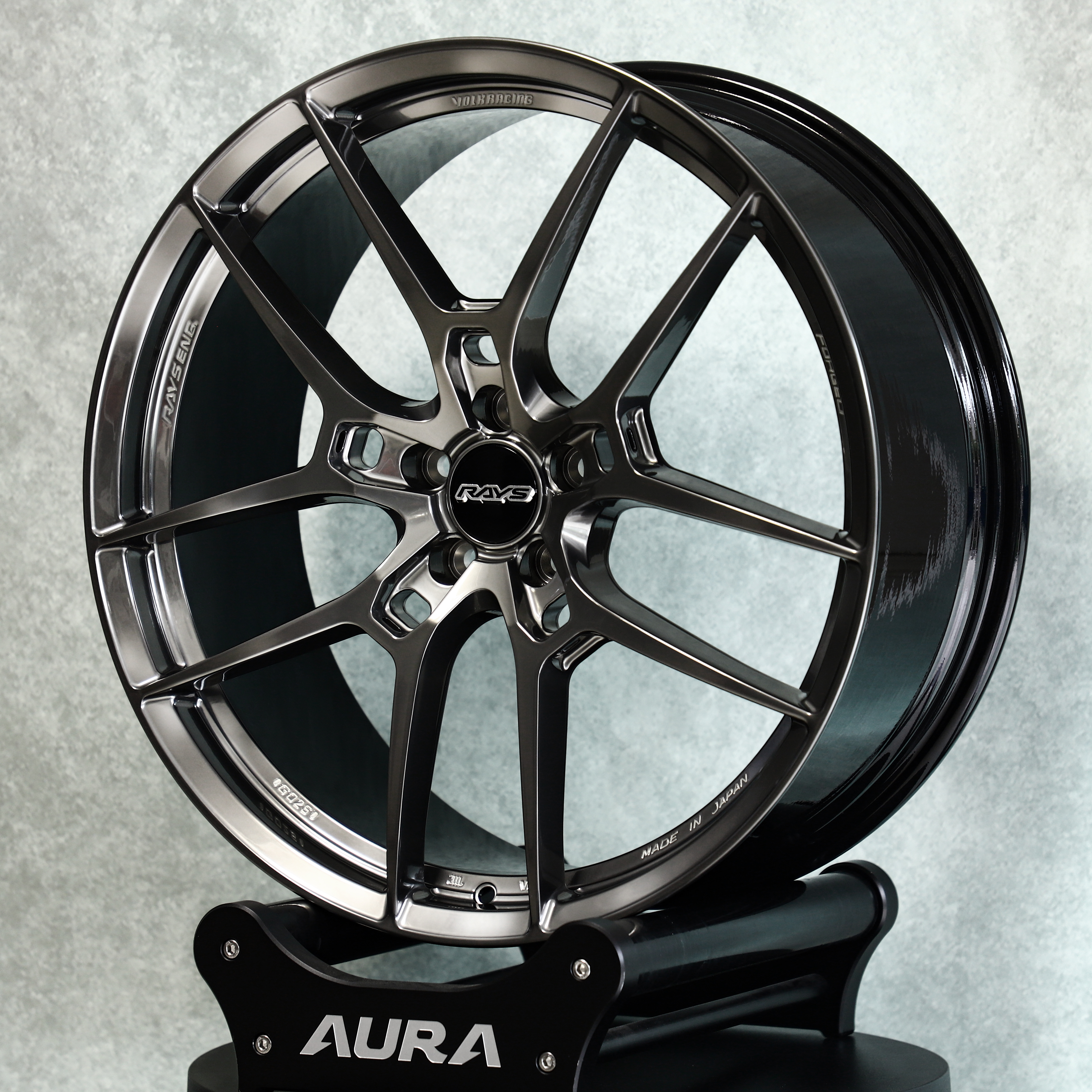 Aura Forged Atelier Rays Diamond Black for Mazda CX-60 