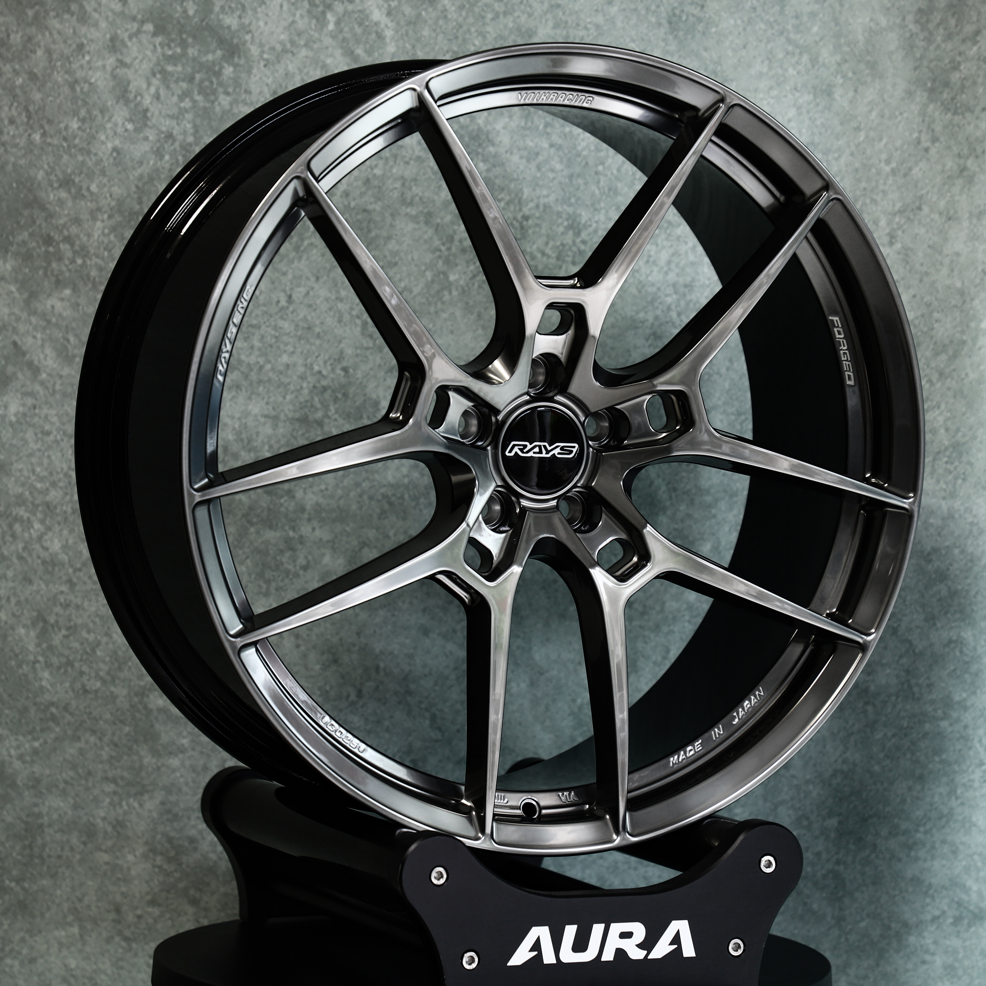 Aura Forged Atelier Rays Diamond Black for Mazda CX-60 