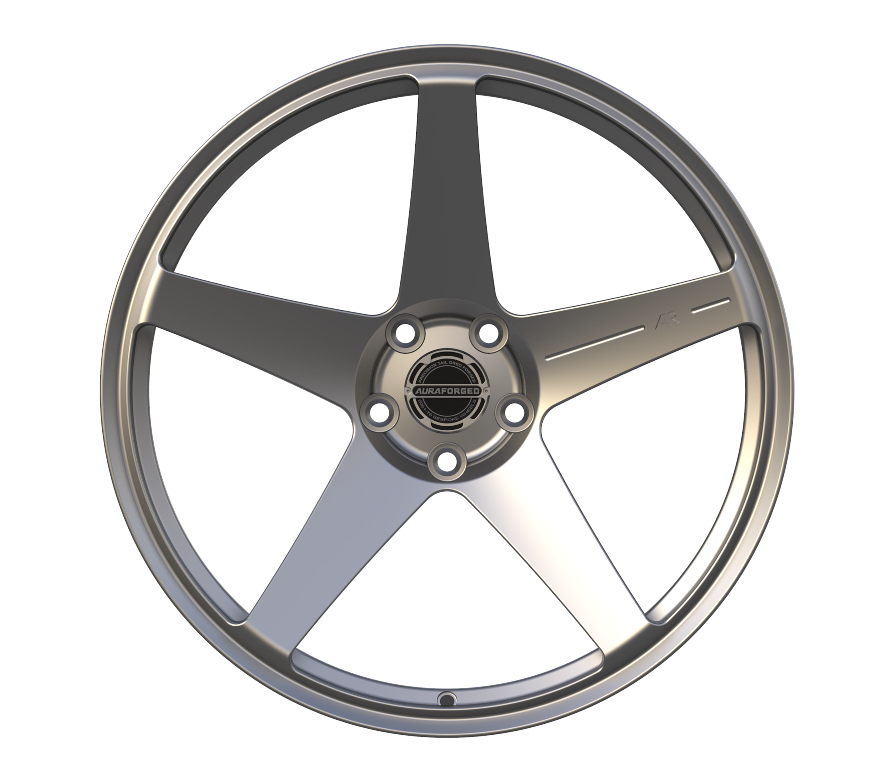 White Lamborghini Huracan in Aura Forged Precision P761 Custom Forged Wheels