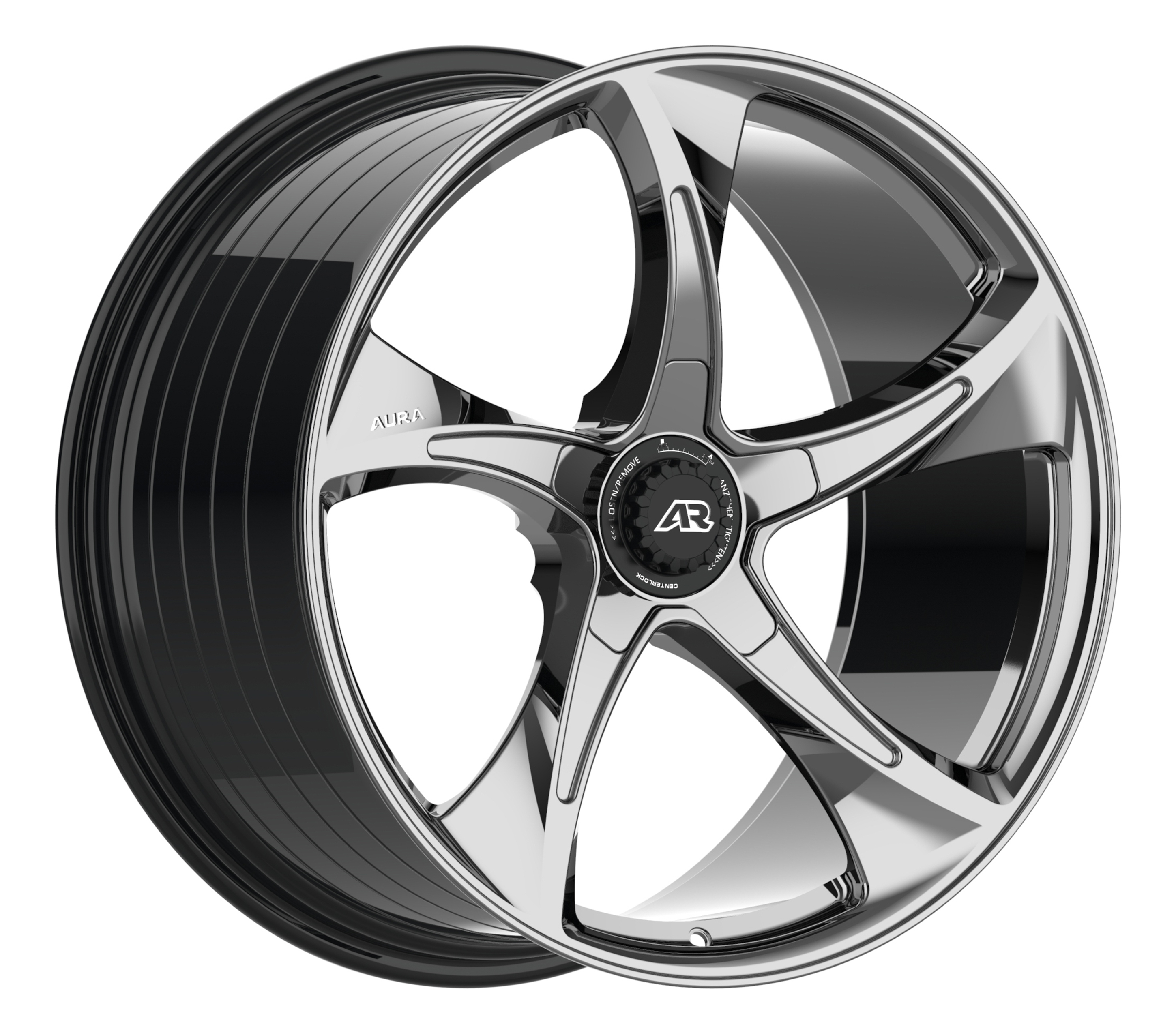 Aura Precision Series P762P Forged Wheels