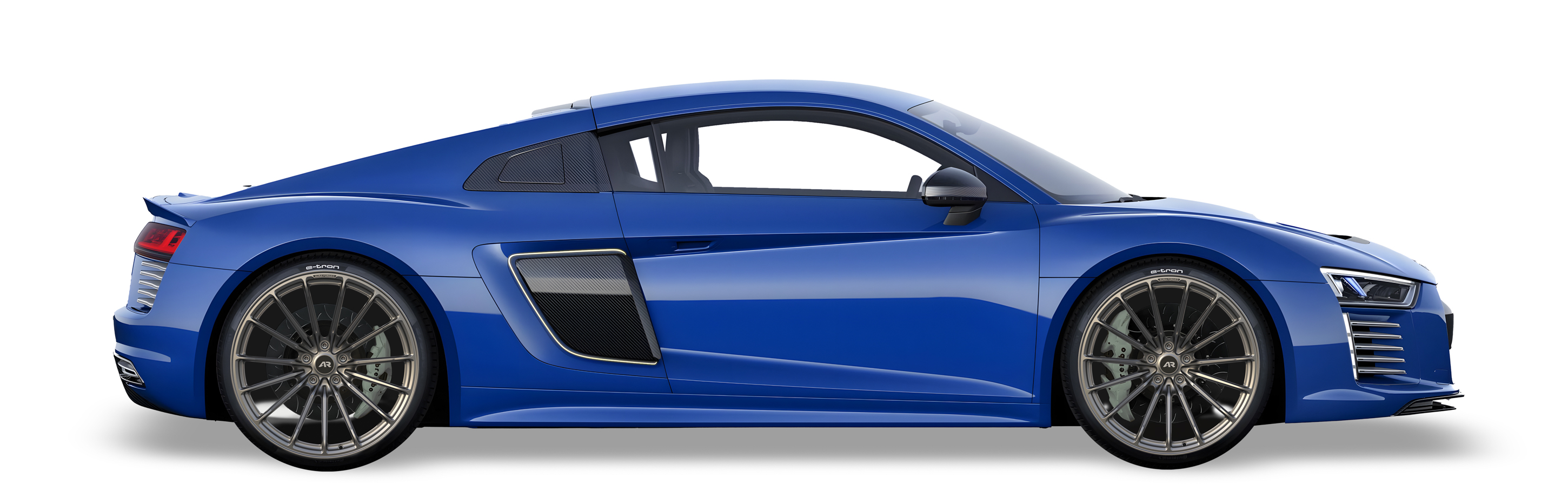 Blue Audi R8 in Aura Forged Precision P756 Custom Forged Wheels