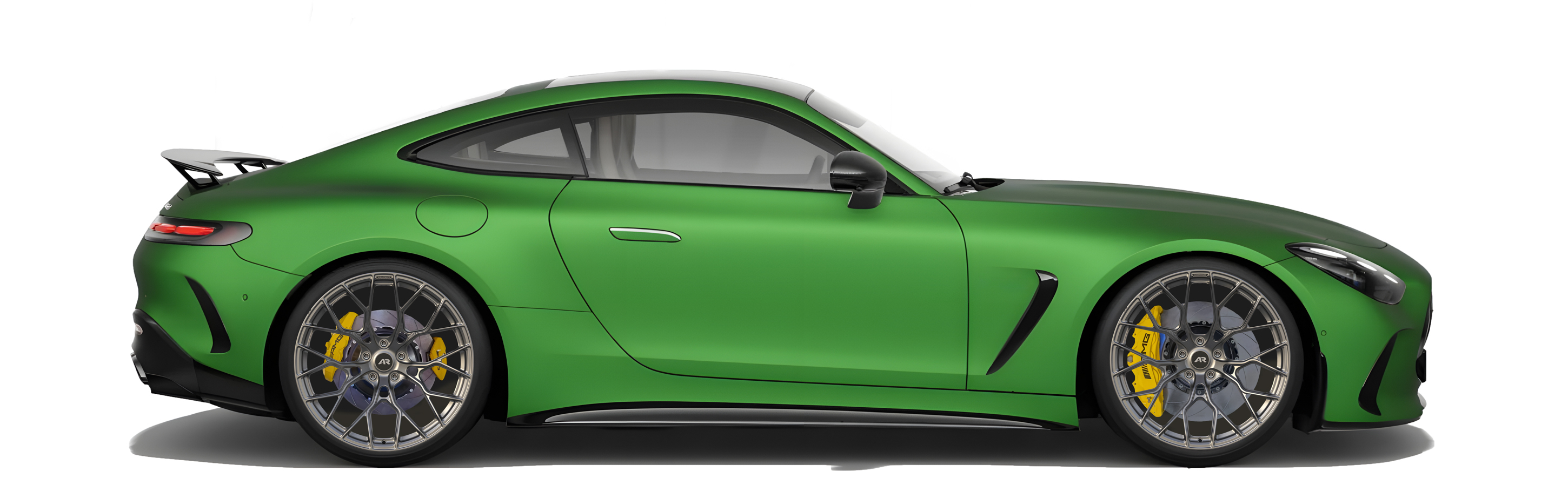 Dark Green Mercedez Benz AMG GT63  in Aura Forged Precision P755 Custom Forged Wheels