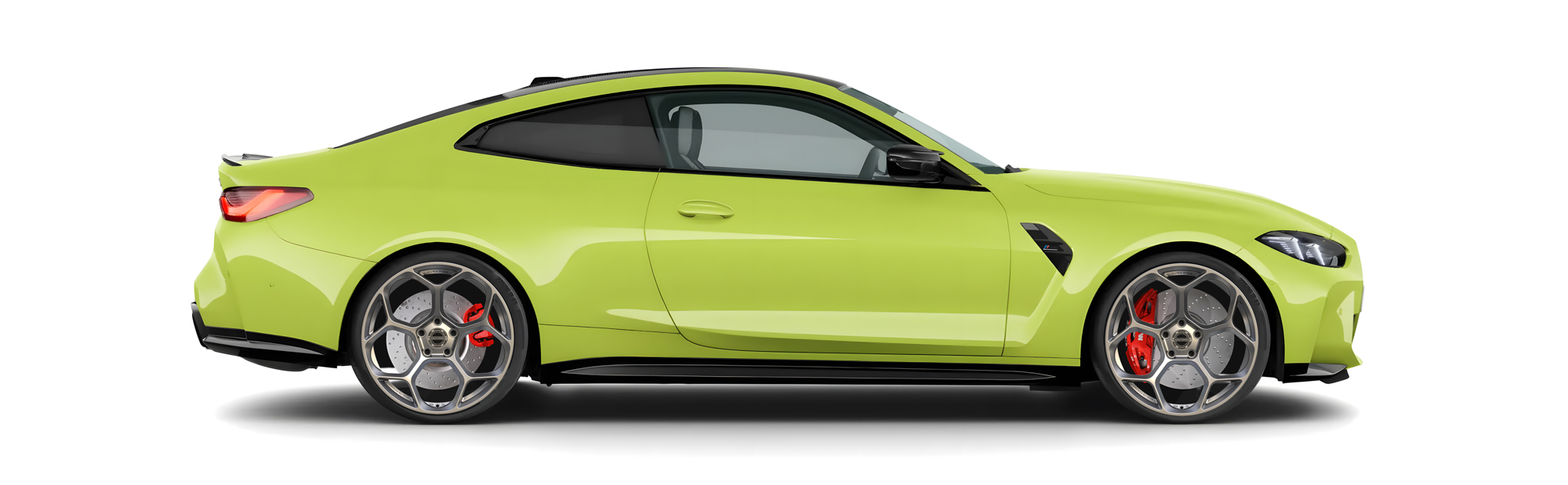 Grey BMW M5 Competition Coupe in Aura Forged Precision P765 Custom Forged Wheels