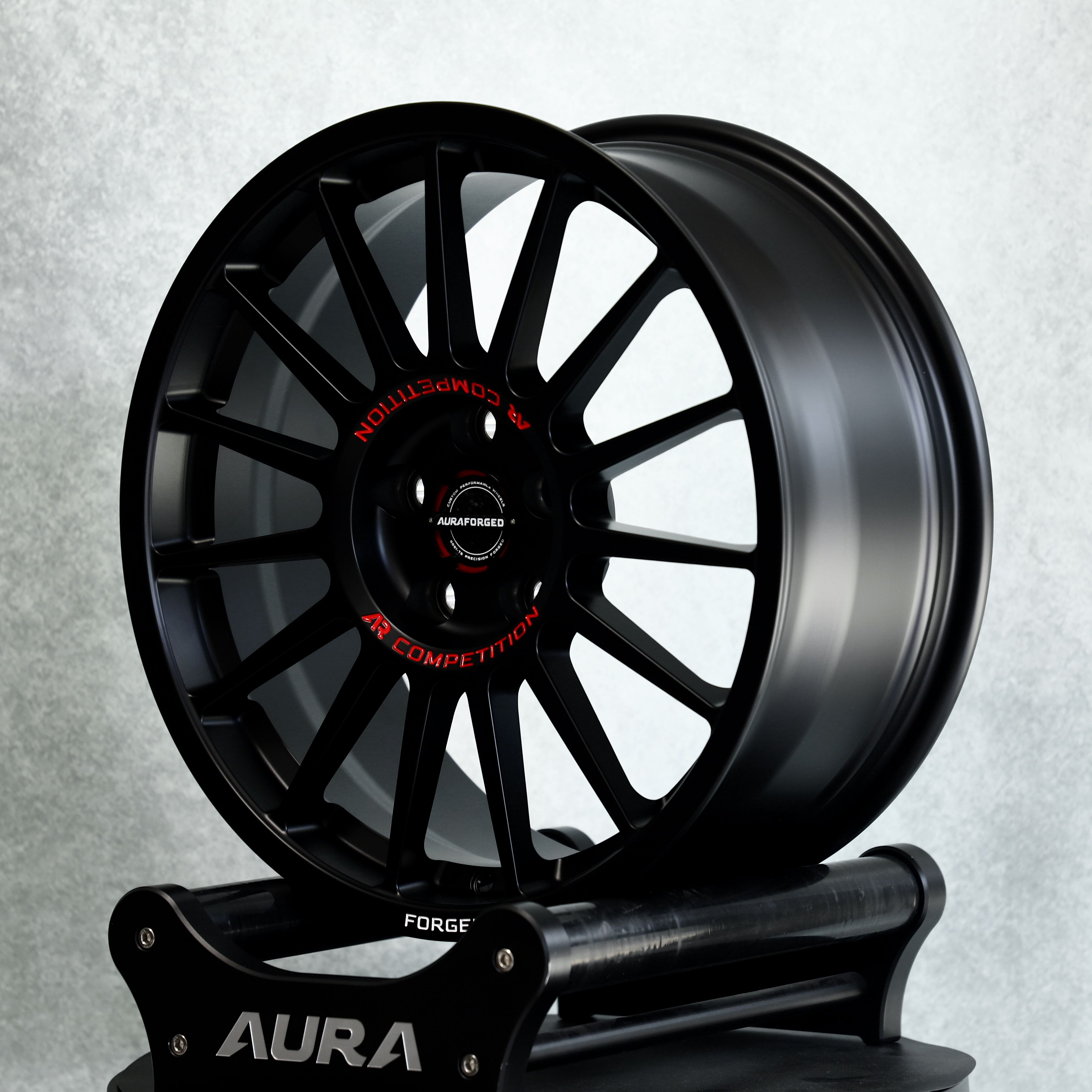 Aura Forged Atelier Custom Forged for Toyota Yaris GR Satin Black