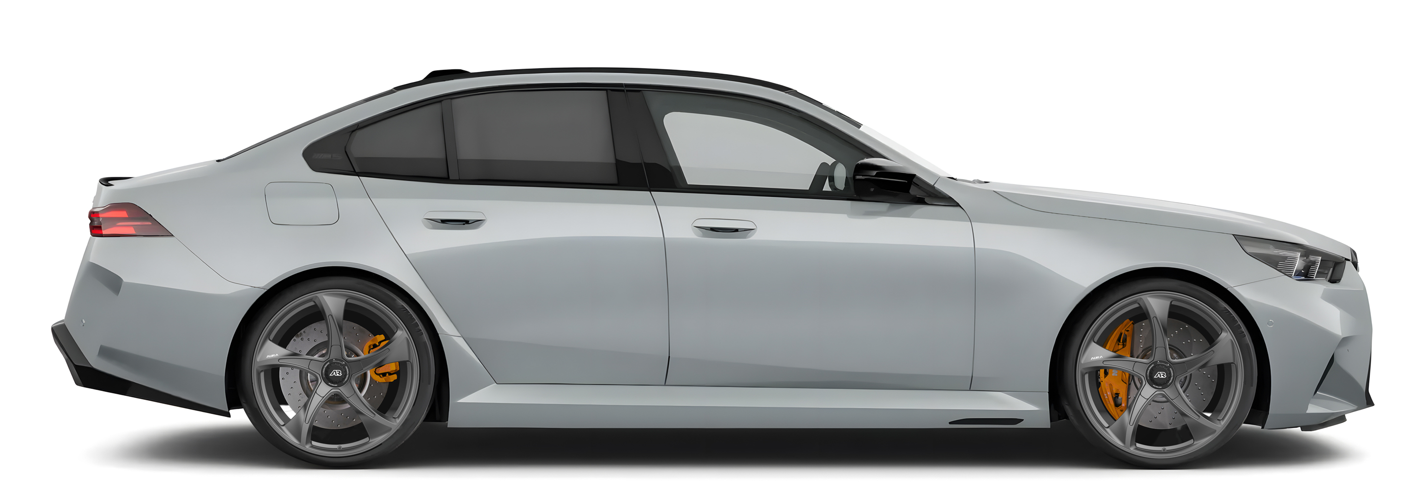 Light Green BMW M4 Competition Coupe in Aura Forged Precision P760 Custom Forged Wheels