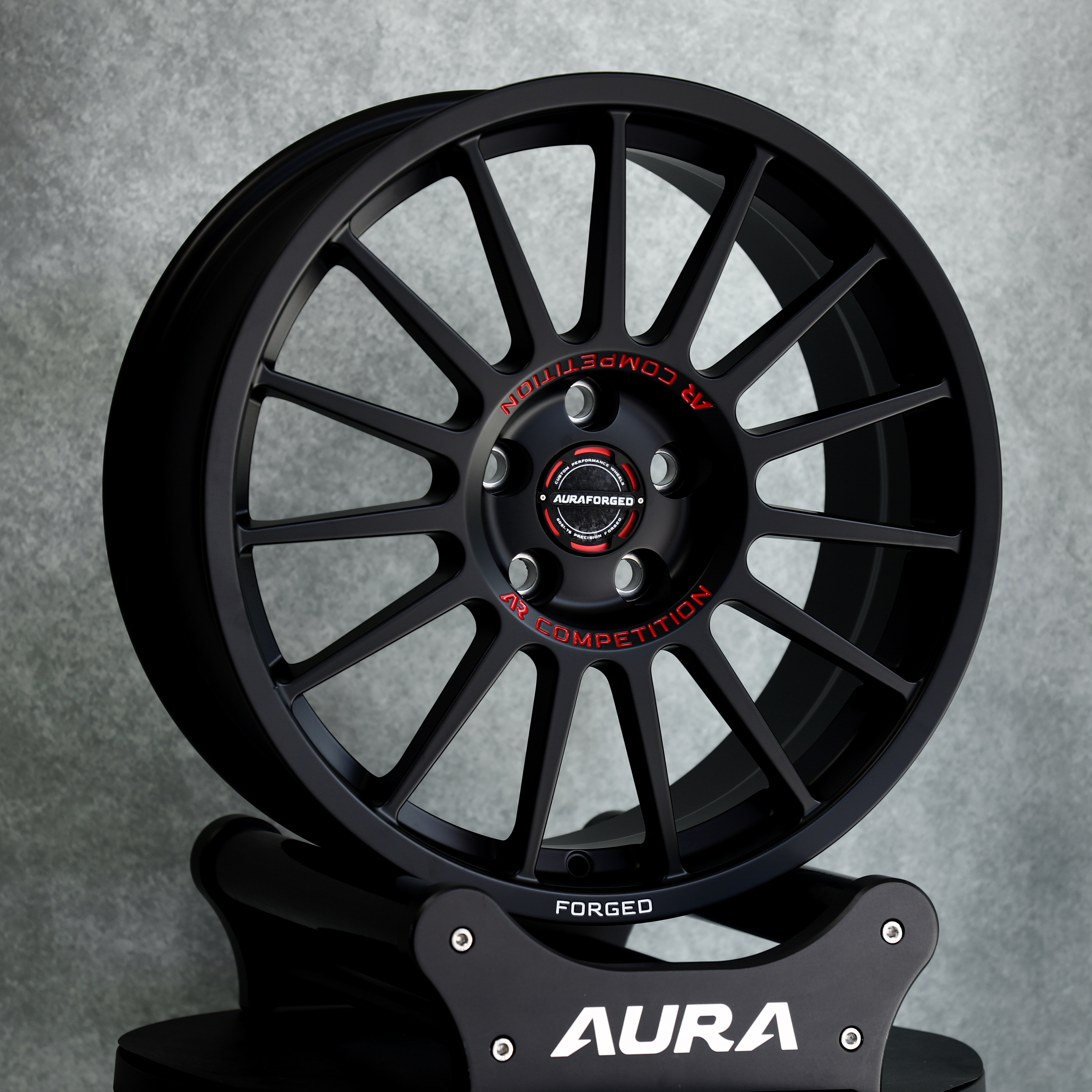 Aura Forged Atelier Custom Forged for Toyota Yaris GR Satin Black