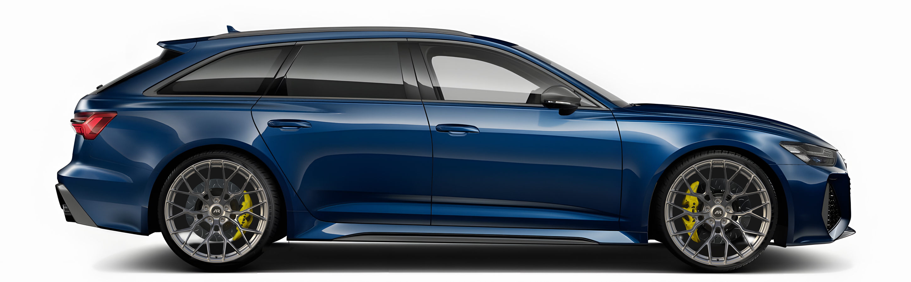 Blue Audi Q5 in Aura Forged Precision P755 Custom Forged Wheels