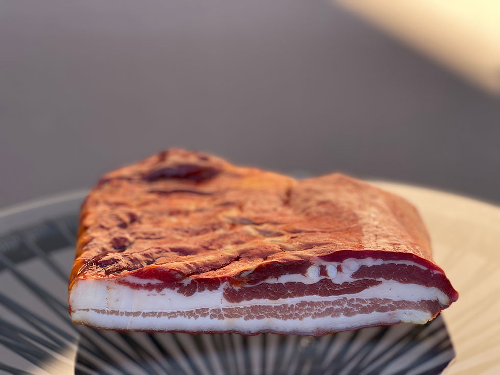 Thumbnail: Marinated cured bacon
