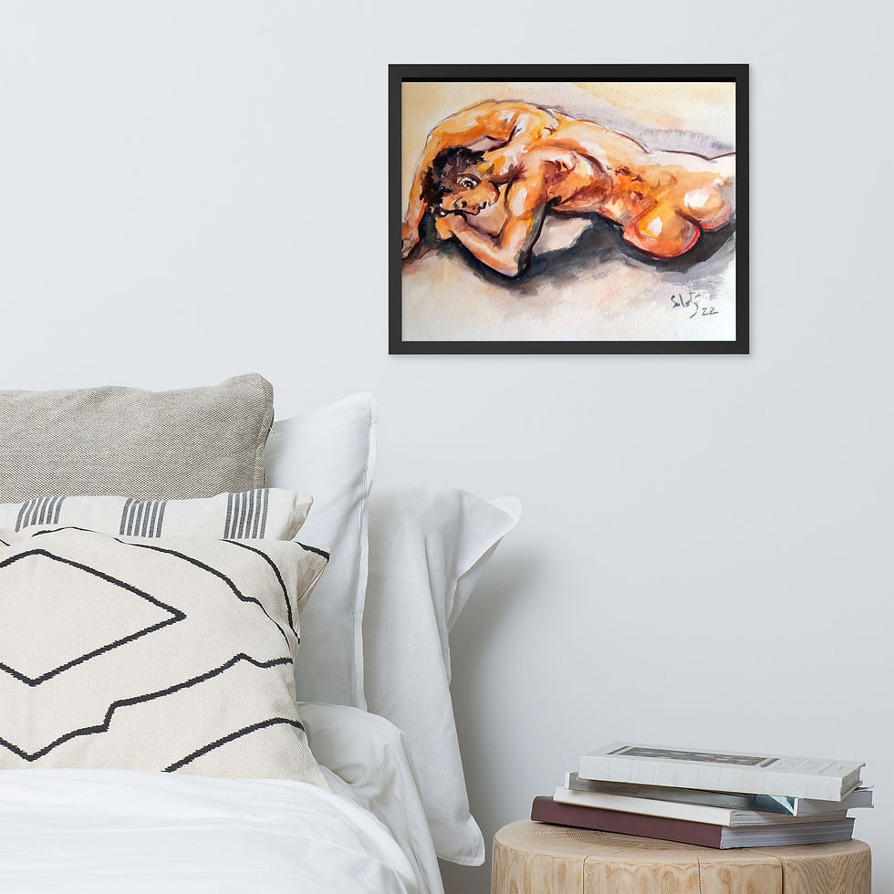 Thumbnail: Torsion. Framed poster