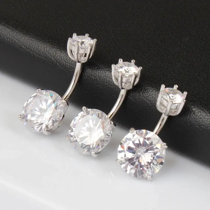 Miniatura: 925 Silver NavelRing