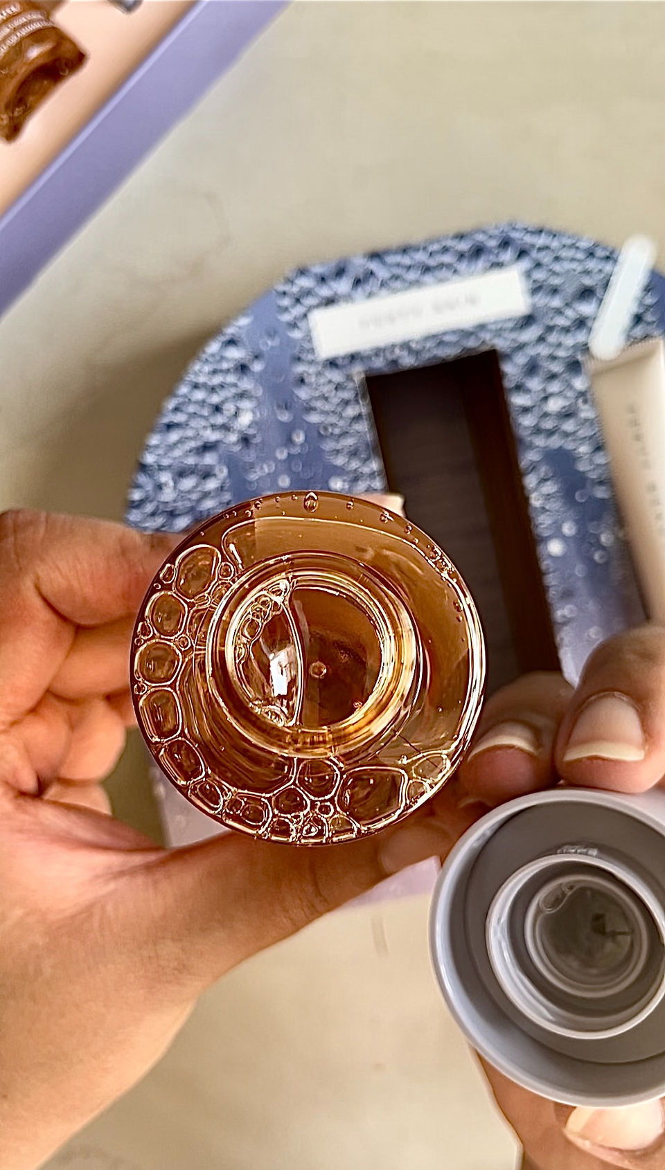 Rihanna's Mini Fenty Beauty Skincare Review Fat Water Pore Refining Toner Product Review Handcrafted Lifestyle Blog