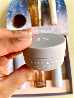 Rihanna's Mini Fenty Beauty Skincare Review Night Cream Product Review Handcrafted Lifestyle Blog