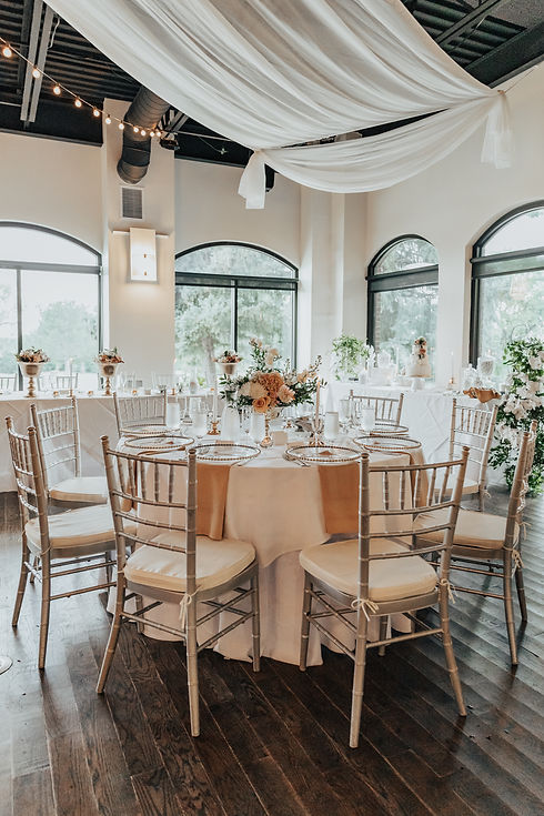 Florboxoxo Wellshire Event Center Denver floral design for weddings reception flower centerpieces gold vases