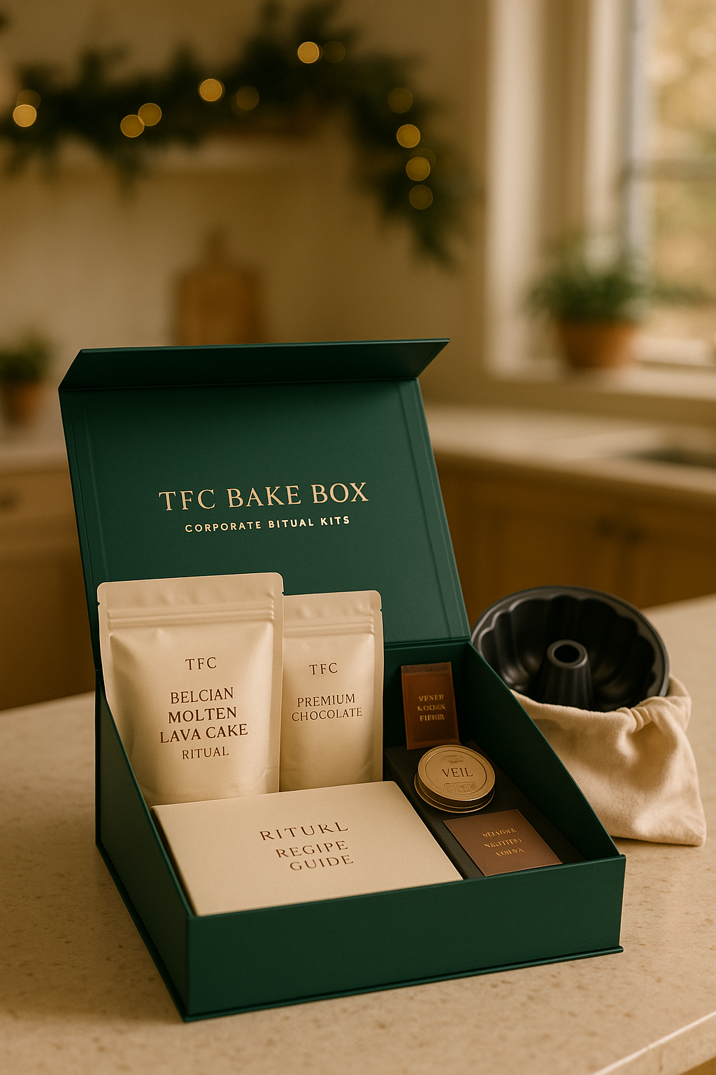 Molten Lava Cake Ritual + Nordic Ware Pan Set