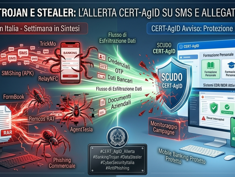 Allarme Cyber-Sicurezza in Italia: L'Ombra di Trojan Bancari e Infostealer tra SMS Trappola e Allegati Infetti