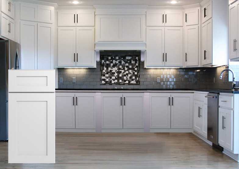 Designer White Kitchen Cabinets