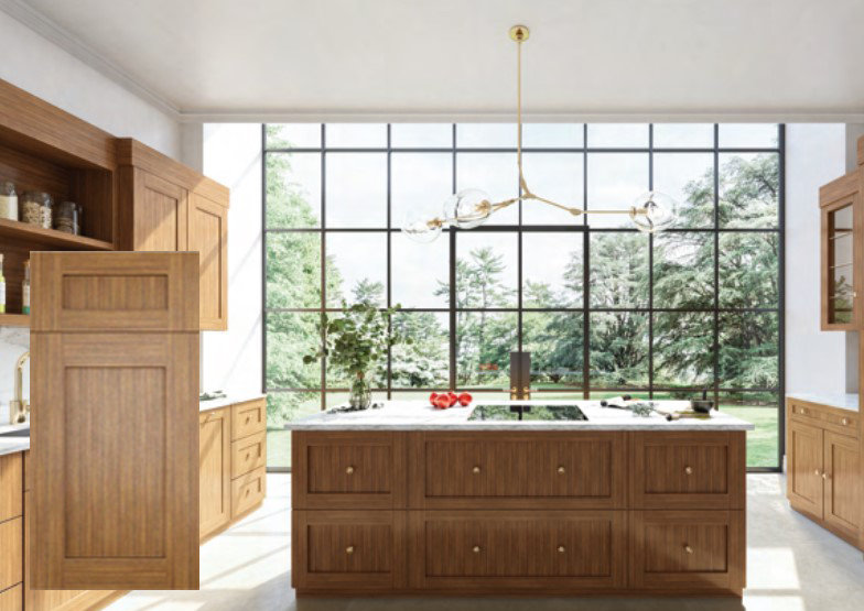 Woodland Brown Kitchen Cabinets