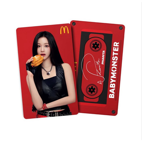 Babymonster x Mcdonald's Hong Kong Photocard | Silklore