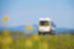 Minibus na estrada