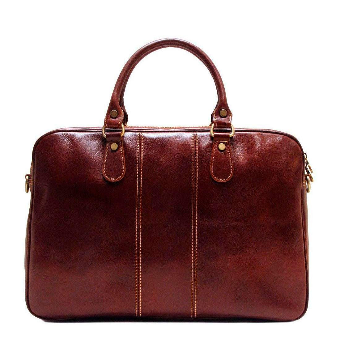 Venezia Slim Brown Bag