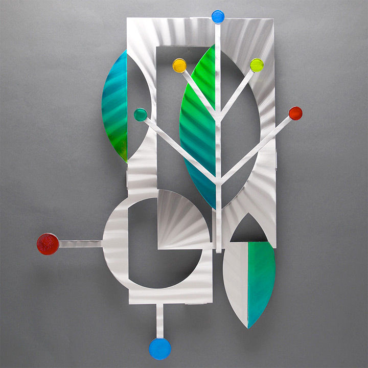 DesertThemed Brushed Metal Art Tubac Art and Gifts