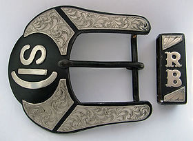 western belt buckle, handmade, custom made