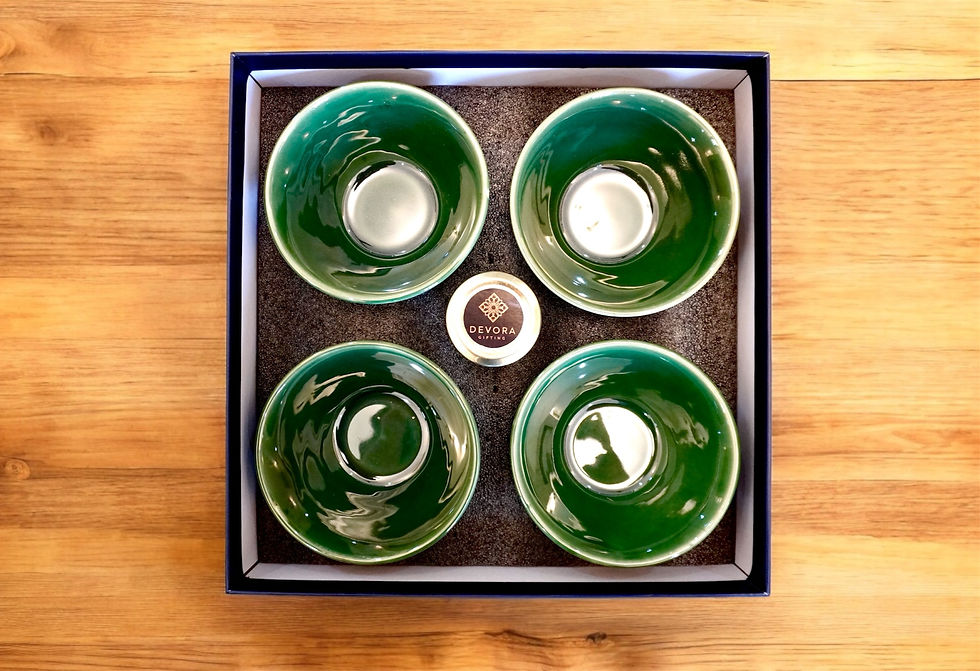 Thumbnail: Elegant Serenity - Stoneware and Candle Gift Set