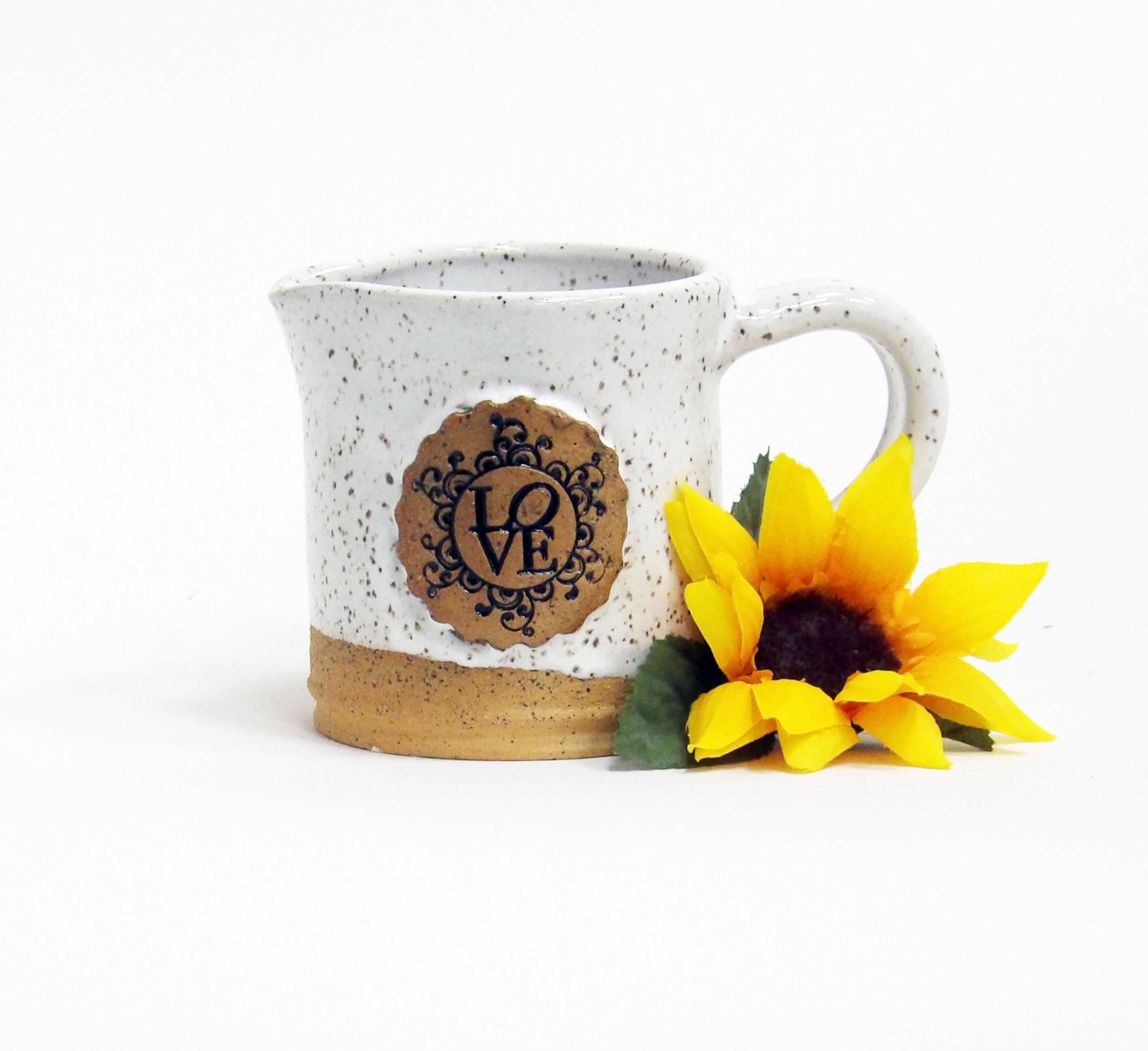 spcp 001  Country Elegant "LOVE" Creamer