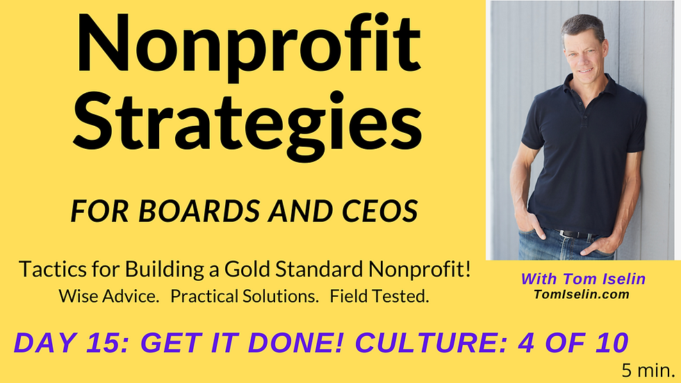 Tom Iselin video series