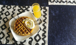 Fluffy Homemade Waffles