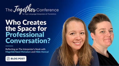 Who Creates the Space for Professional Conversation?
