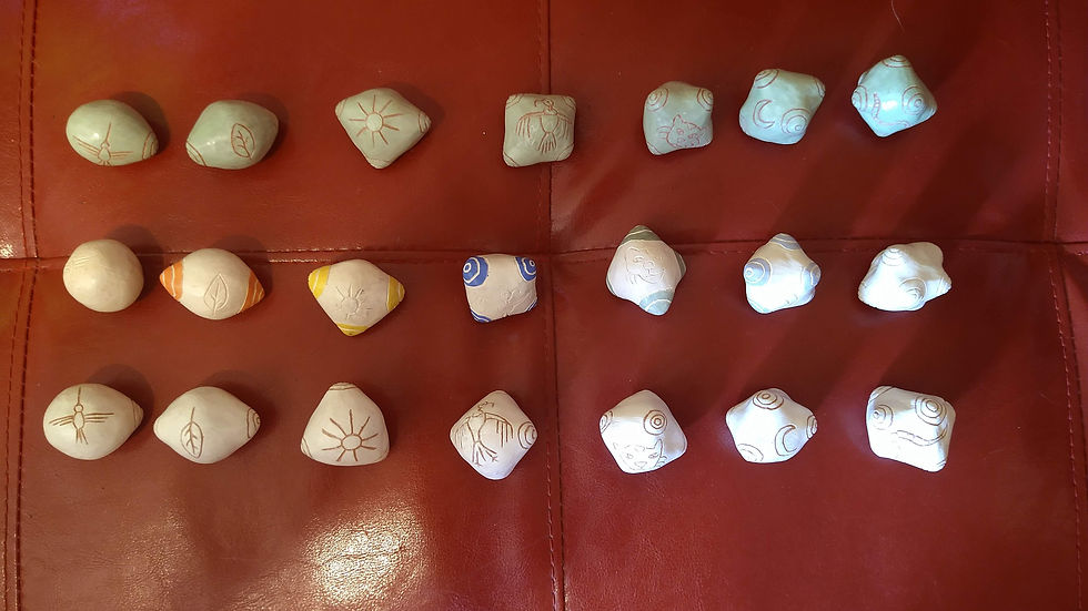 Miniatura: Chumpis de cerámica Waina