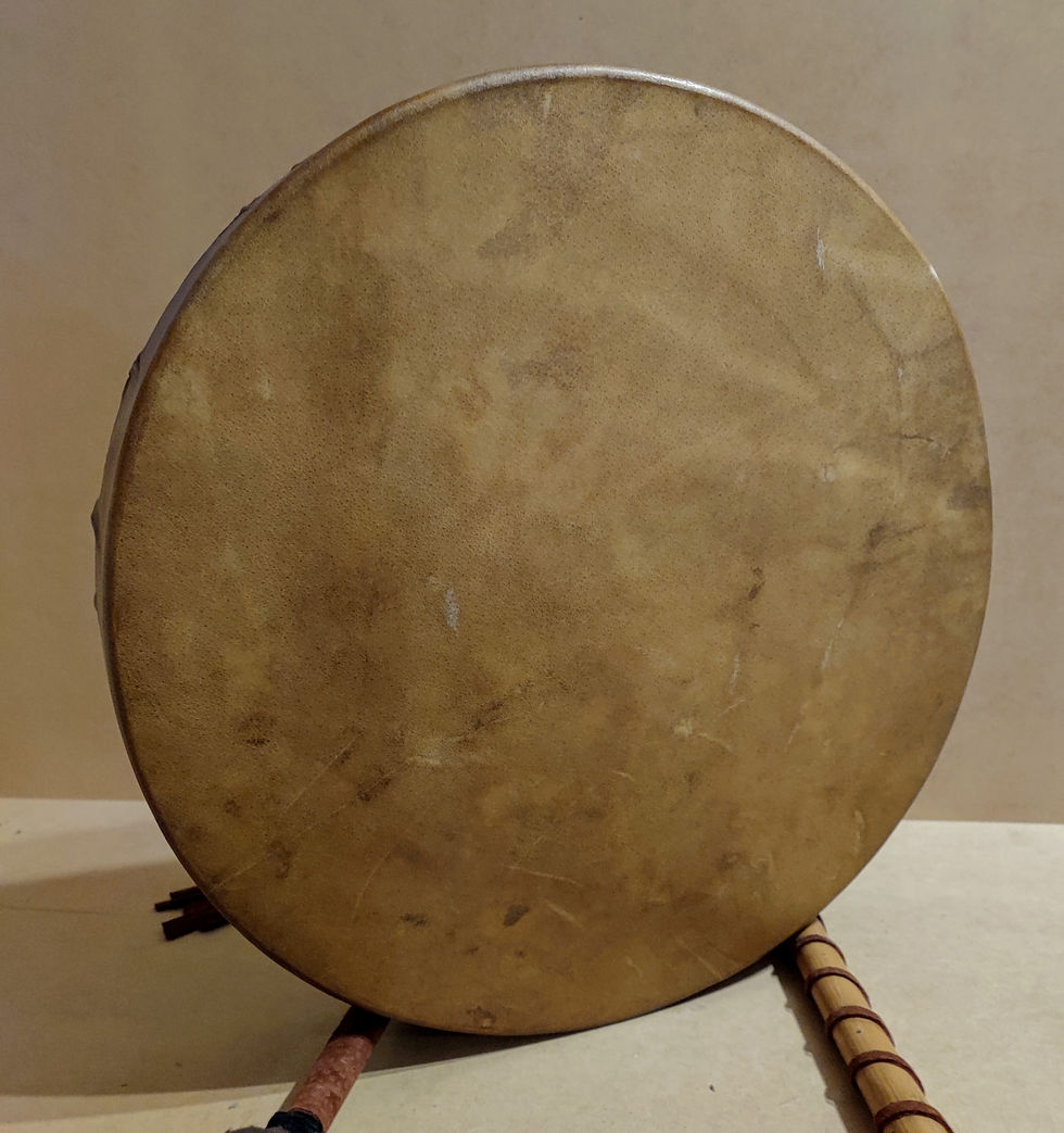 Miniatura: Tambor Lakota Potro - 40 cm