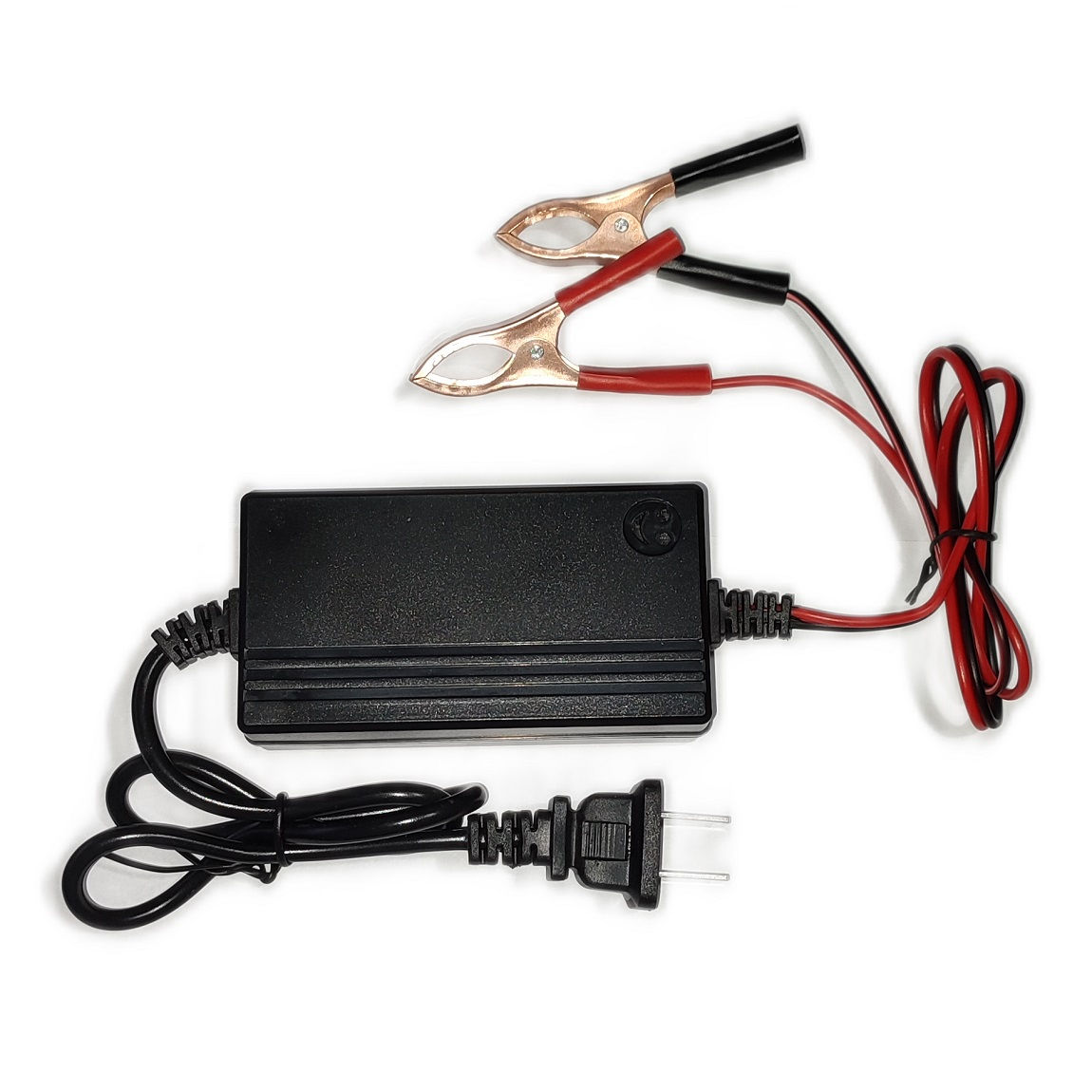 Cargador de Baterías AC-DC 12V 1.5Ah Carga Lenta